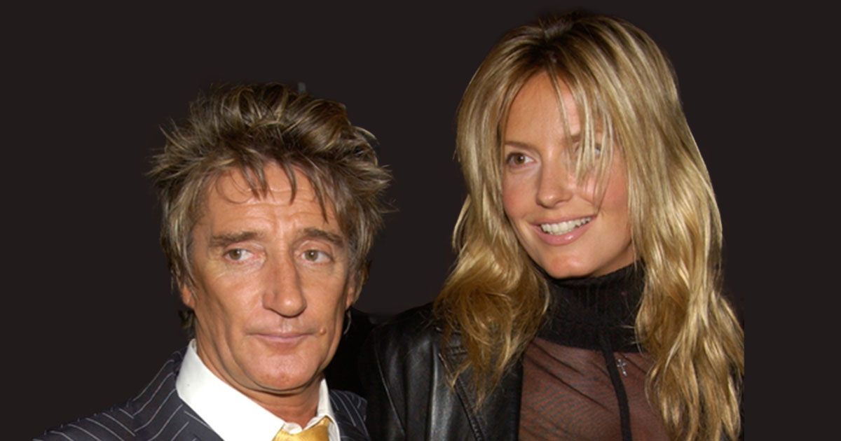 Rod Stewart’s wife was taunted for gaining weight – the rockstar has the perfect reply!